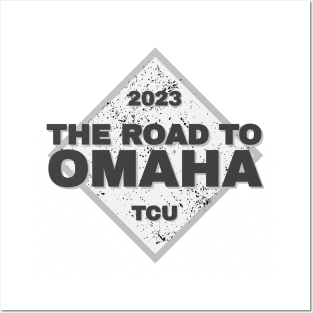 TCU Road To Omaha College Baseball 2023 Posters and Art